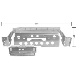 FORD MUSTANG 1964-1966 CABRIOLET SUPPORT DE DOSSIER DE BANQUETTE ARRIERE rear seat mount panel conv MUSCLECAR GT 3647YD