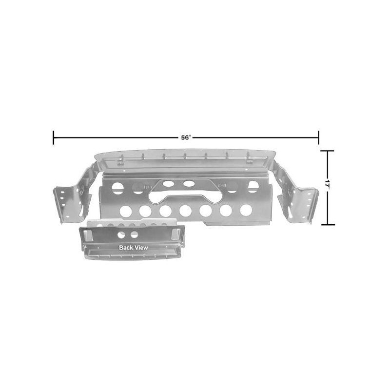 FORD MUSTANG 1964-1966 CABRIOLET SUPPORT DE DOSSIER DE BANQUETTE ARRIERE rear seat mount panel conv MUSCLECAR GT 3647YD