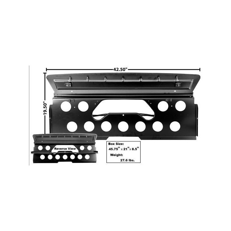 FORD MUSTANG 1969-1970 CABRIOLET SUPPORT DE DOSSIER DE BANQUETTE ARRIERE rear seat mount panel conv MUSCLECAR GT 3647YE