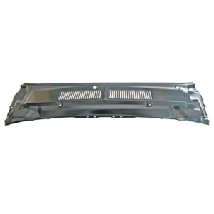 FORD MUSTANG 1967-1968 PANNEAU SUPERIEUR DE CHEMINEE AVEC GRILLE Upper cowl grille panel MUSCLECAR GT 3648F C7ZZ-6502228-A