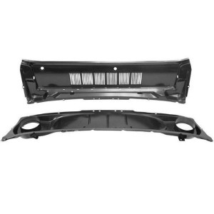 FORD MUSTANG 1964-1966 BLOC DE CHEMINEE COMPLET INFERIEUR ET SUPERIEUR Cowl grille assembly MUSCLECAR GT 3648G C5ZZ-6502010-28