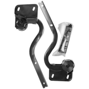 FORD MUSTANG 1969-1970 SPORTSROOF FASTBACK PAIRE DE CHARNIERES COMPAT DE COFFRE MALE ARRIERE trunk lid hinge pr f/b MUSCLECAR GT