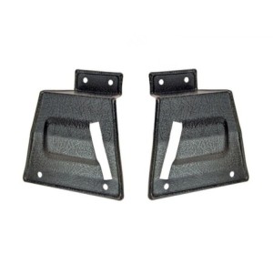 FORD MUSTANG 1967-1968 FASTBACK CACHE D EMPLACEMENT DE GACHE POUR DOSSIER NON RABATTABLE w/o fold down seat latch pr MUSCLECAR G