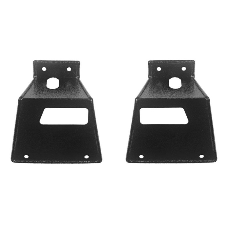 FORD MUSTANG 1967-1968 FASTBACK PAIRE DE CACHES DE GACHE DE BANQUETTE RABATTABLE fold down seat latch pr MUSCLECAR GT M3509