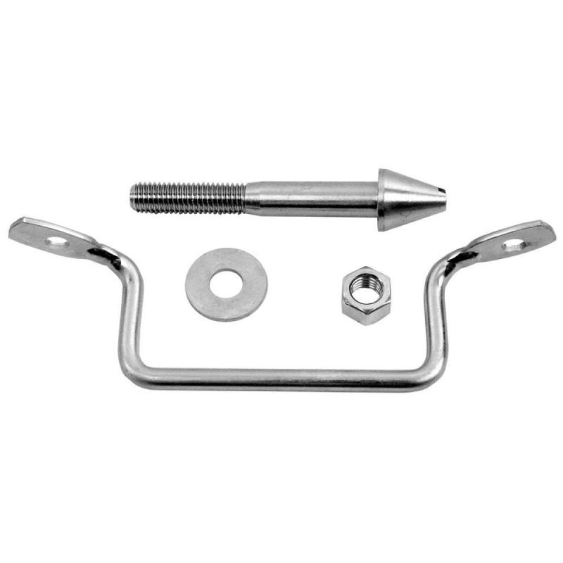 FORD MUSTANG 1964-1966 GACHE DE VERROUILLAGE DE CAPOT hood latch pin safty catch MUSCLECAR GT M3530G