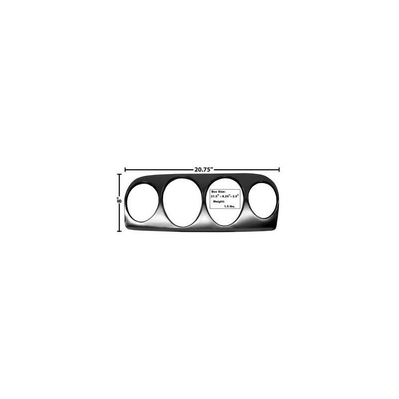 FORD MUSTANG dash bezel trim 1969-1970 MUSCLECAR GT M3548DC