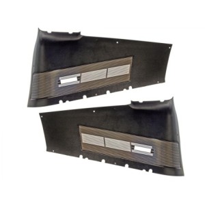 FORD MUSTANG 1967-1968 FASTBACK PAIRE DE PANNEAUX INTÉRIEUR AÉRATION Quarter Trim Panels assy 1/4 vent pair MUSCLECAR GT M3548L