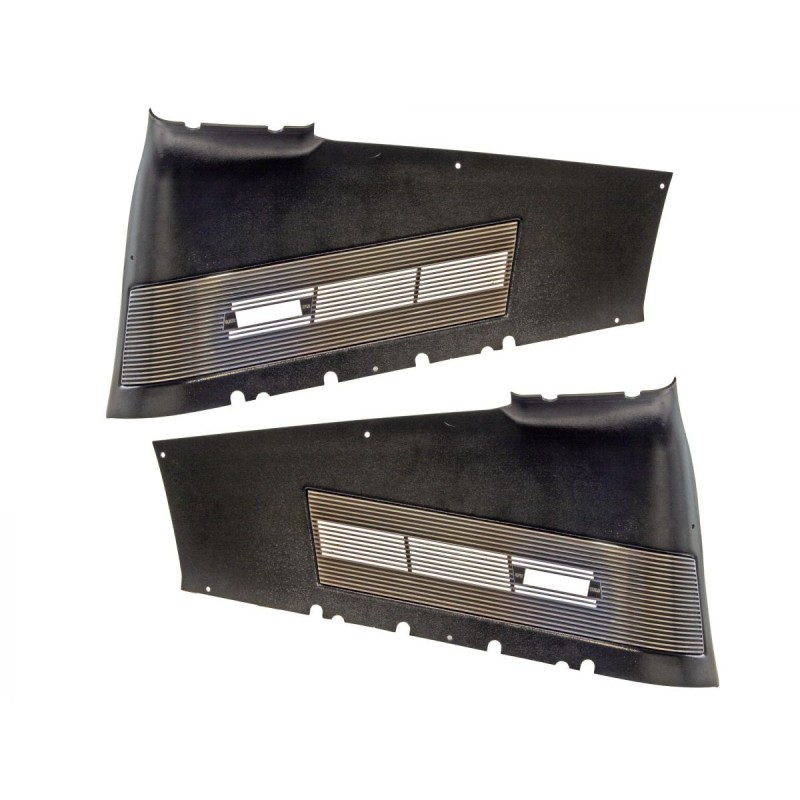 FORD MUSTANG 1967-1968 FASTBACK PAIRE DE PANNEAUX INTÉRIEUR AÉRATION Quarter Trim Panels assy 1/4 vent pair MUSCLECAR GT M3548L