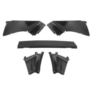 FORD MUSTANG 1967-1968 FASTBACK PANNEAUX INTERIEUR SUPERIEUR trim upper panel 5pcs/set f/b MUSCLECAR GT C7ZZ-63311123-K M3548M