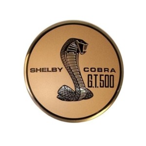FORD MUSTANG 1967 SHELBY GT500 EMBLEME DE BOUCHON DE RESERVOIR TRAPPE A ESSENCE Gas Cap Emblem SCOTT DRAKE S7MS-9030-500