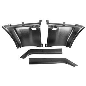 FORD MUSTANG 1969-1970 SPORTSROOF FASTBACK trim panel rear quarter 4pcs/set MUSCLECAR GT M3548P