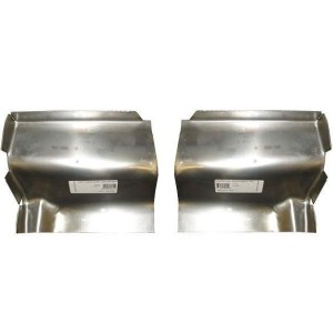 FORD MUSTANG 1965-1970 CABRIOLET PAIRE DE RENFORTS ANTI TORSION ARRIERE rear torque box top plate pr conv MUSCLECAR GT MSTFM04-E