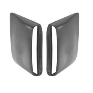 FORD MUSTANG 1967-1968 PAIRE DE SCOOP INFERIEURS GT 350 GT 500 SHELBY ET CALIFORNIA SPECIAL METAL lower quarter panel side scoop