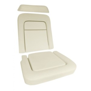 FORD MUSTANG 1968-1969 MOUSSE DE SIEGE AVANT STANDARD ET DELUXE Standard and Deluxe Seat Foam Set SCOTT DRAKE C8ZZ-6560050-1K