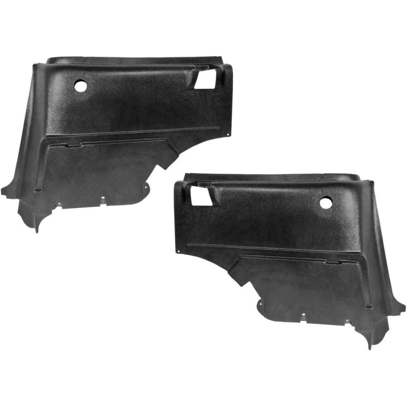 FORD MUSTANG 1967-1968 FASTBACK PAIRE DE PANNEAUX INTERIEUR ARRIERE VERSION ECONOMIQUE Interior Quarter Panels SCOTT DRAKE C7ZZ