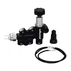 FORD MUSTANG 1964-1973 REPARTITEUR ET VANNE DE DOSAGE ET CONTACTEUR DE FREINS NOIR Proportioning valve/bk anod WILWOOD 260-11179