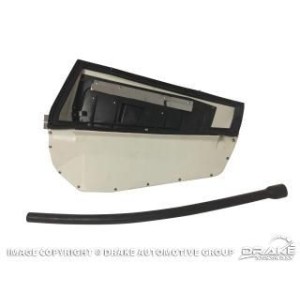 FORD MUSTANG 1967-1968 FASTBACK BOITE CANALISATION D ECOPE D AILE POUR VENTILATION PASSAGER ARRIERE GAUCHE quarter inner door lh