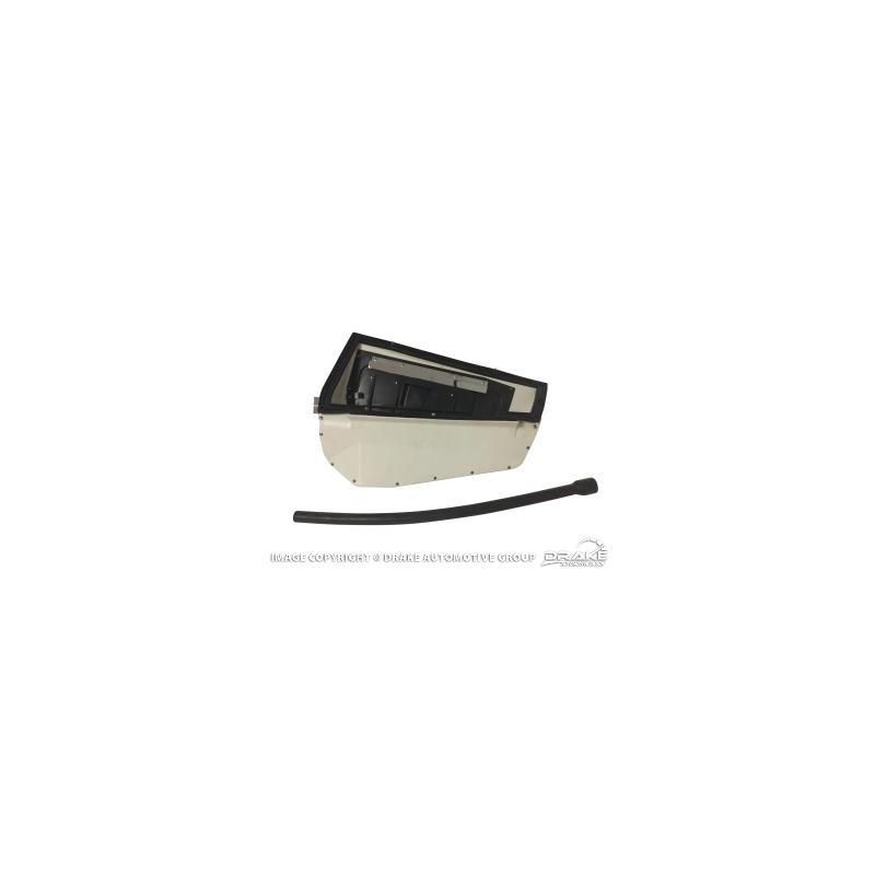FORD MUSTANG 1967-1968 FASTBACK BOITE CANALISATION D ECOPE D AILE POUR VENTILATION PASSAGER ARRIERE GAUCHE quarter inner door lh