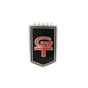 FORD MUSTANG 1965-1966 EMBLEME GT NOIR Black GT Emblem SCOTT DRAKE C5ZZ-16098-BGT