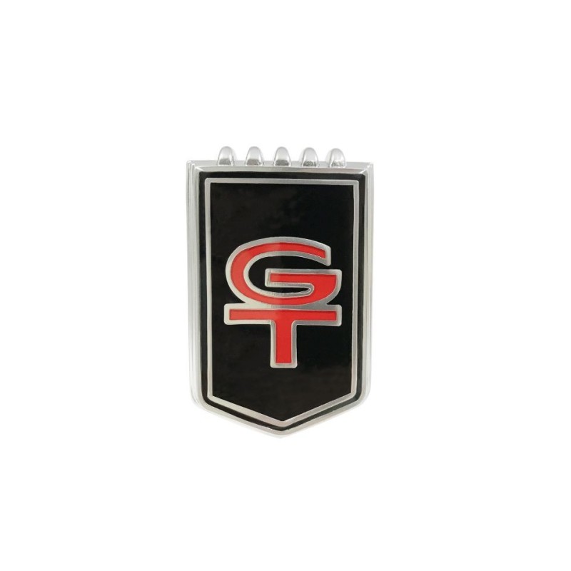 FORD MUSTANG 1965-1966 EMBLEME GT NOIR Black GT Emblem SCOTT DRAKE C5ZZ-16098-BGT