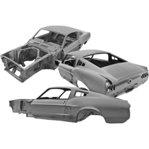 FORD MUSTANG 1967-1968 au choix a preciser lors de la commande FASTBACK COQUE NEUVE body shell Musclecar gt MS67FB MS68FB PORT O