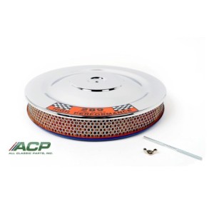 FORD MUSTANG 1965-1973 FILTRE A AIR CHROME BLEU HAUTE PERFORMANCE FINITION CONCOURS 289 air cleaner assembly hipo ACP FM-EA003 C