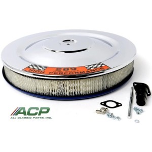 FORD MUSTANG 1965-1973 FILTRE A AIR PREMIER PRIX AVEC AUTOCOLLANT 289 High Performance Air Cleaner with 289 Decal ACP FM-EA003A