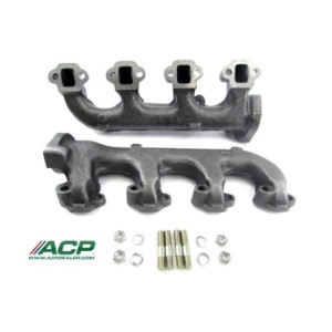FORD MUSTANG 1964-1973 PAIRE DE COLLECTEURS D ECHAPPEMENT STANDARD MOTEURS V8 289 302 exhaust manifolds no casting numbers v8 28