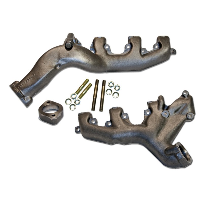 FORD MUSTANG 1968-1970 V8 428 PAIRE DE COLLECTEURS D ECHAPPEMENT COLLECTEUR D ECHAPPEMENT MOTEUR Cobra Jet Exhaust ACP FM-EM013