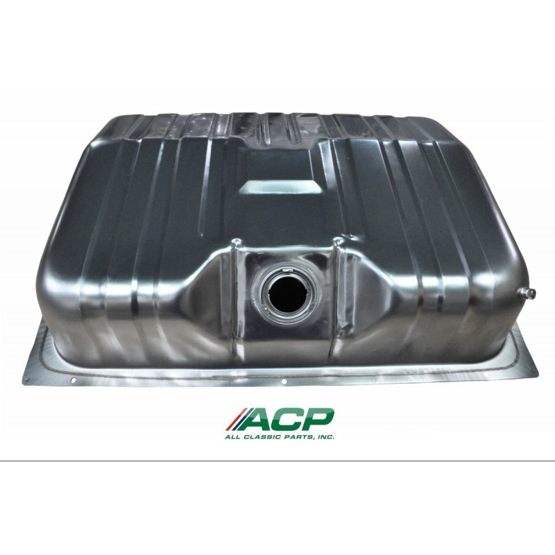 FORD MUSTANG 1964-1968 RESERVOIR D ESSENCE INOX 60 LITRES fuel tank with drain hole stainless steel 16 gallons ACP FM-EG003SS C5