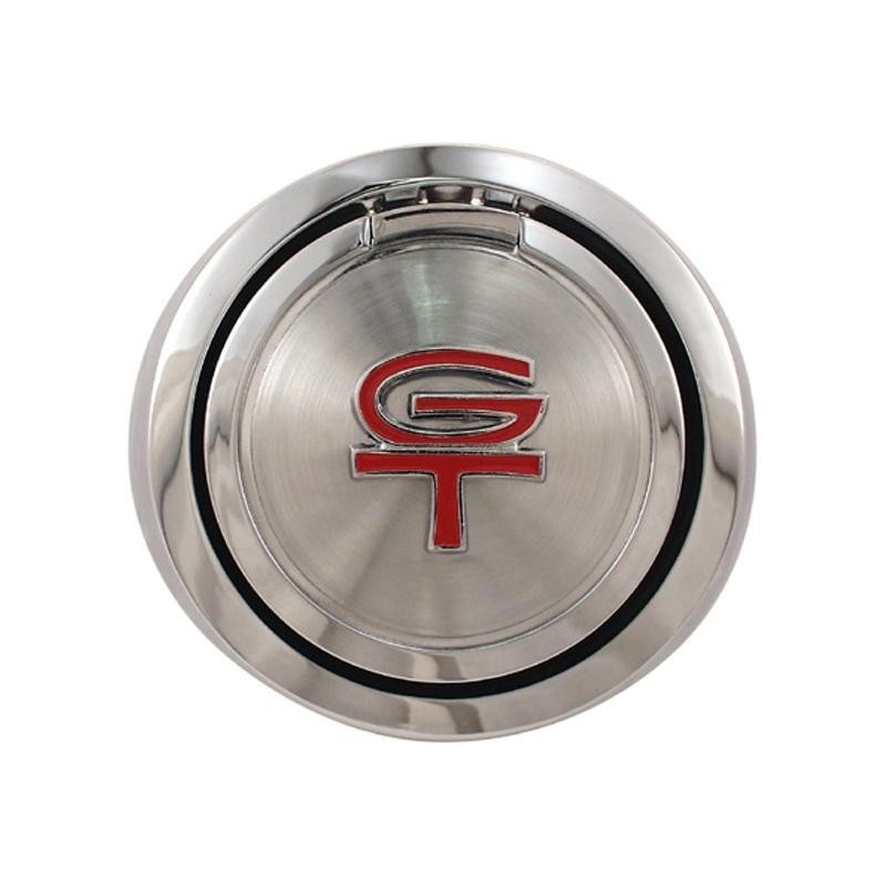 FORD MUSTANG 1968 BOUCHON DE RESERVOIR TRAPPE A ESSENCE DELUXE OUVERTURE POP GT Deluxe pop-open gas cap ACP FM-EG012AR C8ZZ-9030
