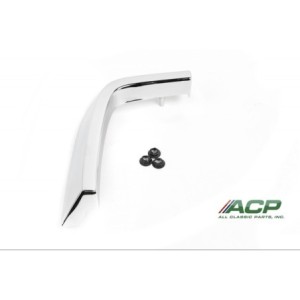 FORD MUSTANG 1971-1972 EXTENSION MOULURE AILE AVANT DROIT CHROME fender molding chrome