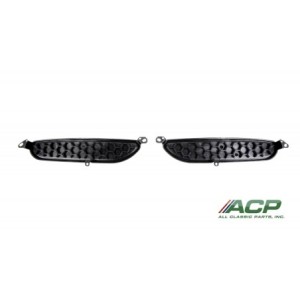FORD MUSTANG 1971-1973 PAIRE DE GRILLE D ECOPES DE CAPOT hood air scoop grille