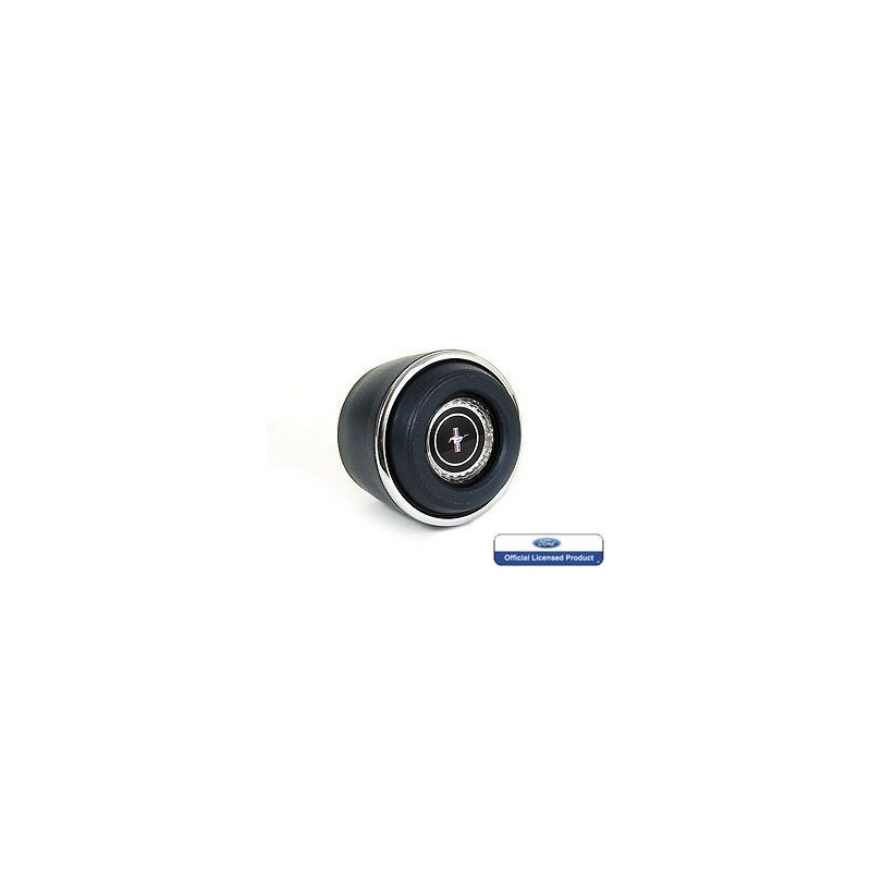 FORD MUSTANG 1967 BLOC CENTRALE BOULE DE VOLANT BLEU horn pad blue SCOTT DRAKE C7ZZ-3623-BL