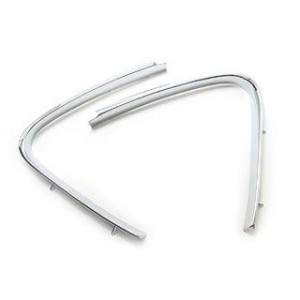 FORD MUSTANG 1969-1970 SPORTSROOF FASTBACK PAIRE DE CONTOURS DE VITRE quarter window molding