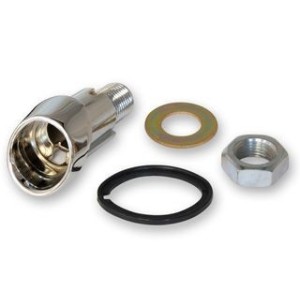 FORD MUSTANG 1964-1966 SUPPORT DE CYLINDRE DE VERROUILLAGE DE COFFRE Trunk trunk lock cylinder sleeve ACP FM-BT003A C5ZZ-6543603