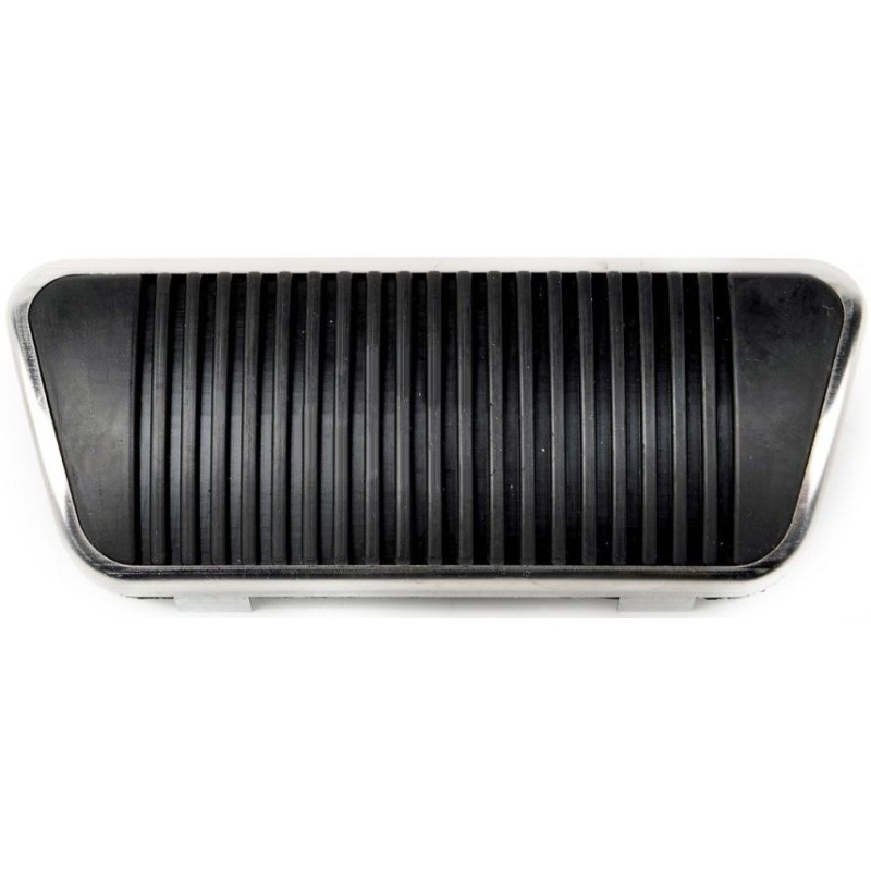 FORD MUSTANG 1965-1967 PAD CAOUTCHOUC + CERCLAGE PEDALE DE FREIN A TAMBOUR BOITE AUTOMATIQUE brake pedal pad w/ ss trim drum