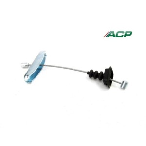 FORD MUSTANG 1987-1993 front parking brake cable w/ equalizer & cable boot ACP FM-EB008D E7ZZ-2A603-A