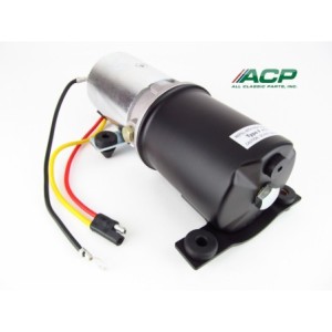 FORD MUSTANG 1964-1973 CONVERTIBLE CABRIOLET MOTEUR DE POMPE DE CAPOTE Convertible pump top motor and reservoir 3 wires ACP FM-E