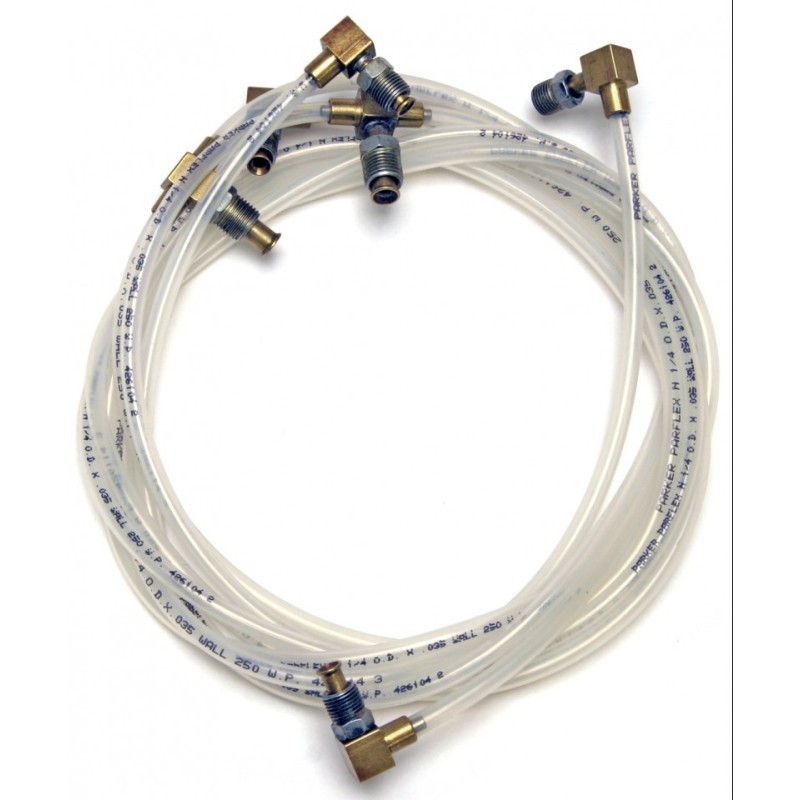 FORD MUSTANG 1964-1970 CABRIOLET FLEXIBLES HYDRAULIQUES POUR CAPOTE ELECTRIQUE convertible top hose set (upper/lower) ACP FM-EM0