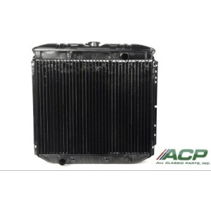 FORD MUSTANG 1967-1970 6 CYLINDRES 200 RADIATEUR CUIVRE PREMIUM MAXCORE 3 RANGEES SORTIE GAUCHE (1969/1970 SANS CLIM) radiator 6