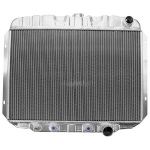 FORD MUSTANG 1968-1969 V8 289 302 351 RADIATEUR MAXCORE 24 POUCES (61 cm) 2 RANGEES AVEC CLIMATISATION radiator w/ac