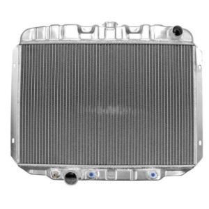 FORD MUSTANG 1967-1970 V8 390 428 (1970 302 351 UNIQUEMENT CLIM) RADIATEUR MAXCORE 24 POUCES (61 cm) ALUMINIUM 2 RANGEES SORTIE