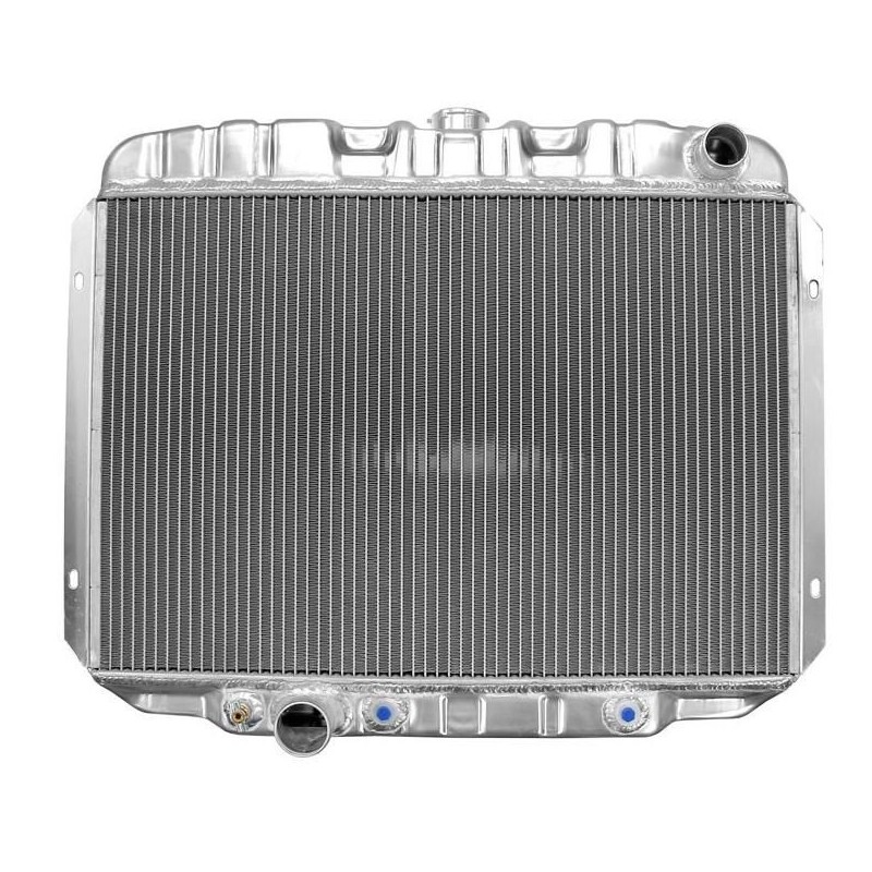 FORD MUSTANG 1967-1970 V8 390 428 (1970 302 351 UNIQUEMENT CLIM) RADIATEUR MAXCORE 24 POUCES (61 cm) ALUMINIUM 2 RANGEES SORTIE