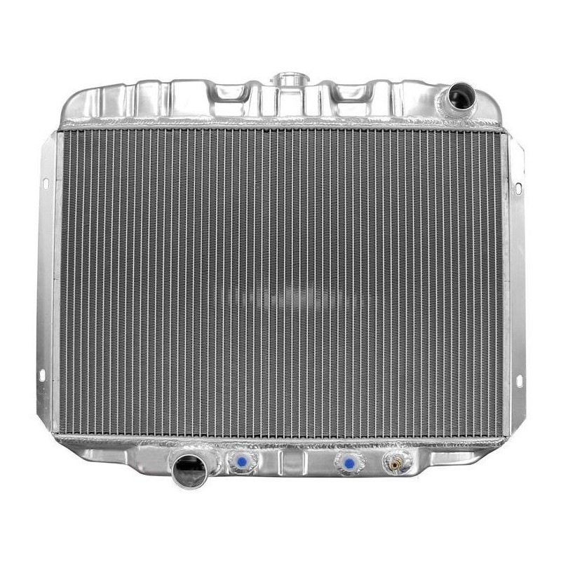 FORD MUSTANG 1969-1970 RADIATEUR MAXCORE 3 RANGEES radiator V8 302 351 et 6 CYLINDRES 250 w/o ac (6 cyl 250) lh out - oe-style a