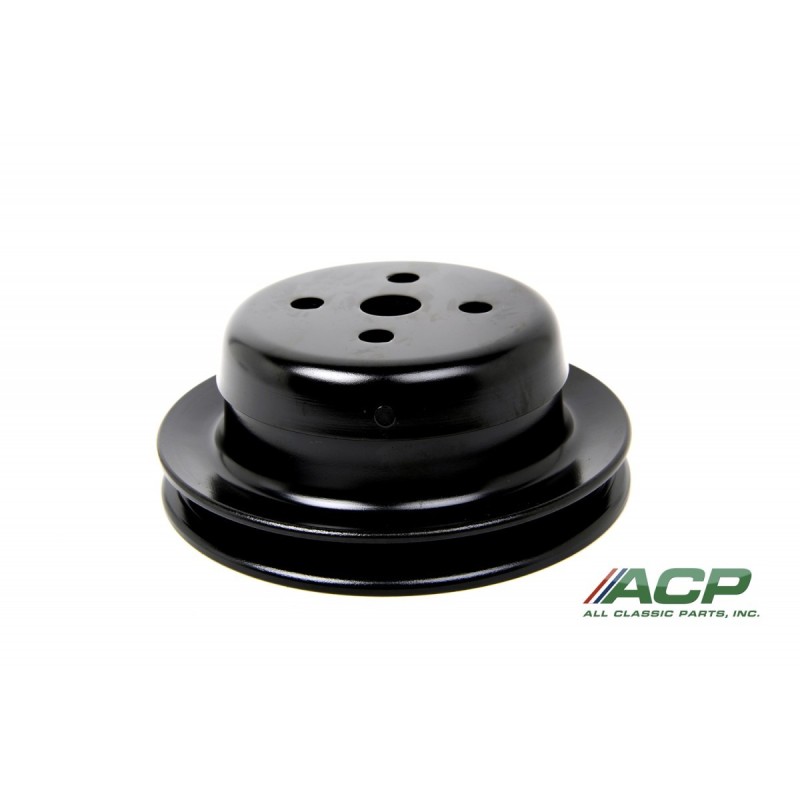FORD MUSTANG 1965-1968 6 CYLINDRES POULIE DE POMPE A EAU NOIR SIMPLE GORGE water pump pulley 6 cylinder