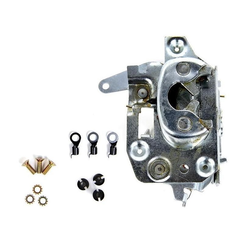 FORD MUSTANG 1969-1970 MECANISME GACHE DE PORTE GAUCHE COTE CONDUCTEUR door latch assembly with oe-style clips