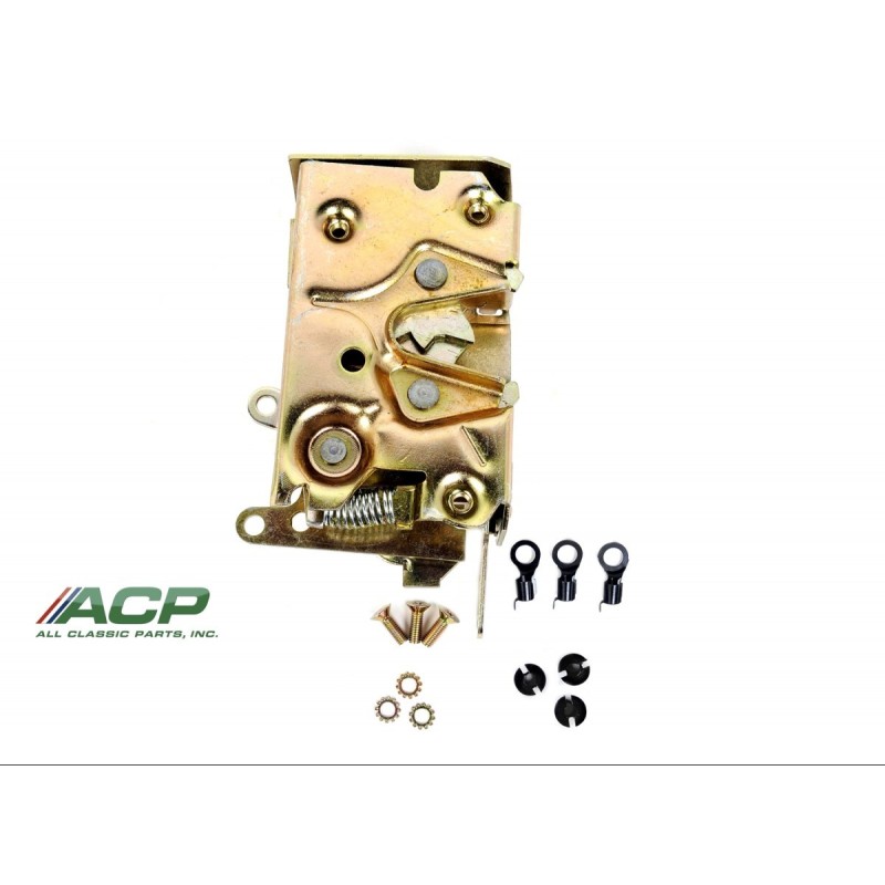 FORD MUSTANG 1971-1973 GACHE DE PORTE COTE GAUCHE CONDUCTEUR door latch assembly left ACP FM-BD017A D1AZ-6521813A ***