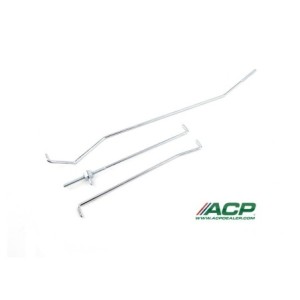 FORD MUSTANG 1969-1970 SET DE TIGES DE LOQUET DE PORTIERE DROIT door lock rod set