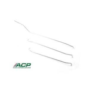FORD MUSTANG 1971-1973 SET DE TIGES DE LOQUET DE PORTIERE GAUCHE door lock rod set